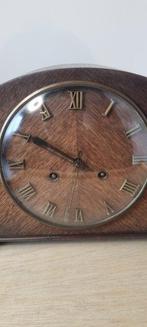 Pendule Frans design Hout, Messing - 1930-1940, Antiek en Kunst