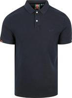 Superdry Polo Destroyed Navy maat Maat 52/54 (L) Heren, Kleding | Heren, Polo's, Maat 52/54 (L), Nieuw, Superdry, Verzenden