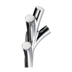 Smedbo Multi Handdoekhaak 9.1x5.3x15.4 cm Gepolijst Zink, Ophalen of Verzenden, Nieuw, Chroom, Bad