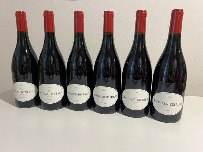2021 Decugnano dei Barbi : IL rosso - Umbrië - 6 Fles, Verzamelen, Wijnen