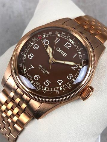 Oris - Big Crown Pointer Date Bronze Automatic - 01 754 7741 beschikbaar voor biedingen