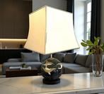 Tafellamp - Canvas, Keramiek - Keramische vogel lamp, Antiek en Kunst