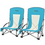 TRUUSK Set van 2 Opvouwbare Campingstoelen - Met Drankhouder, Verzenden, Nieuw