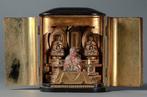 Buddhist Altar Cabinet – Three Treasures Triad (One Pagoda,