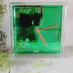 Klok - Kartell, Philippe Starck, Tic Tac, Groen Metallic -