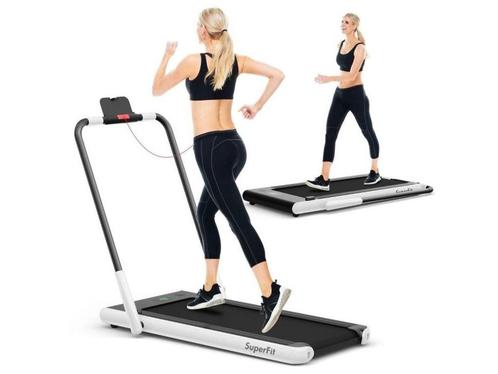 Coast Opvouwbare 2-in-1 elektrische loopband, Huis en Inrichting, Woonaccessoires | Overige, Nieuw, Verzenden