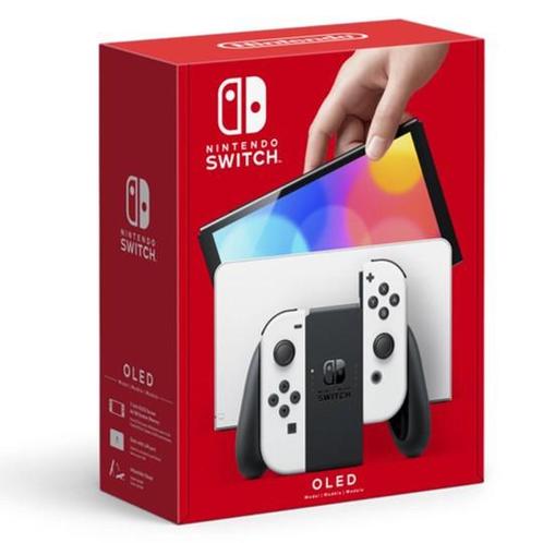 Nintendo Switch Console OLED Starter Pack - Wit [Complete], Computers en Software, Overige Computers en Software, Verzenden
