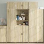 vidaXL Opbergkast 70x42,5x225 cm bewerkt hout sonoma, Huis en Inrichting, Verzenden, Nieuw