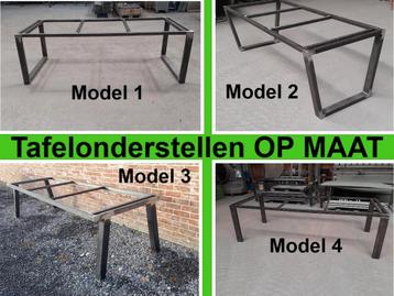 Uw tafelonderstel OP MAAT  - tuintafel - eettafel - bartafel beschikbaar voor biedingen