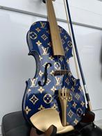 J.Reinhardt - Louis Vuitton Violin -  Royal Blue & Gold, Antiek en Kunst, Kunst | Schilderijen | Modern