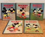 Mickey - 5x C - 5 Album - Eerste druk - 1931/1934, Livres