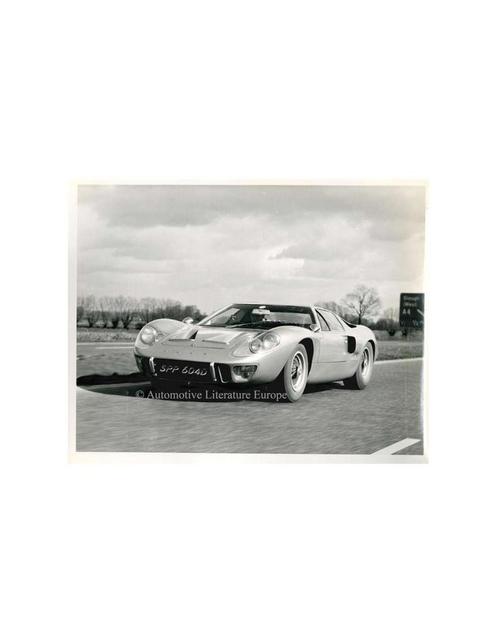 1964 FORD GT40 PERSFOTO, Livres, Autos | Brochures & Magazines, Enlèvement ou Envoi
