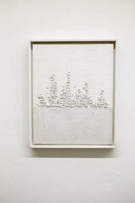 matteo gobbo - skyline, Antiek en Kunst, Kunst | Schilderijen | Modern