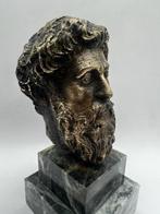 sculptuur, Marco Aurelio - 16 cm - Brons, Antiek en Kunst