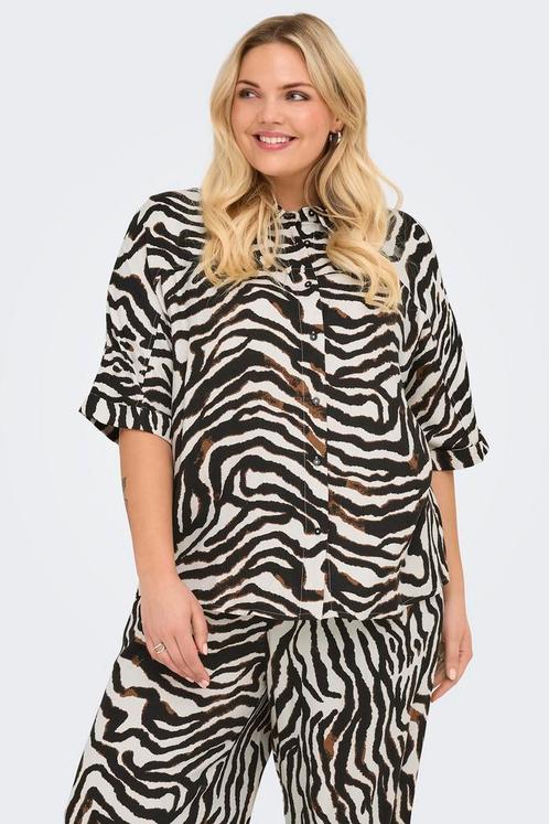 ONLY ECO shirt zebra52Maat 46/48 (XL) of groter, Kleding | Dames, T-shirts, Overige kleuren, Nieuw, Maat 46/48 (XL) of groter