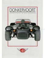 1990 DONKERVOORT S8A BROCHURE ENGELS, Ophalen of Verzenden