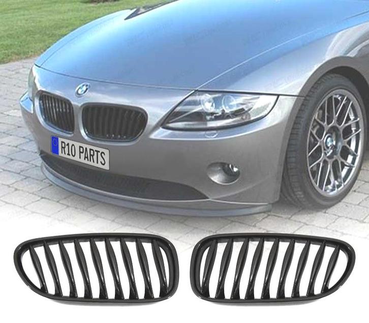CALANDRES BMW Z4 E85 ROADSTER COUPE 03-09 NOIR BRILLANT, Auto-onderdelen, Carrosserie, Verzenden