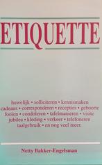 Etiquette 9789024508082, Livres, Netty Bakker-Engelsman, Verzenden