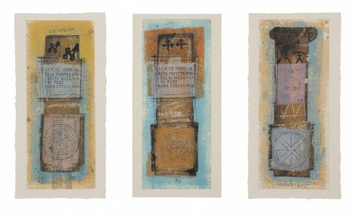 Leo Schepens (1953) - Drieluik, Antiquités & Art, Art | Peinture | Moderne