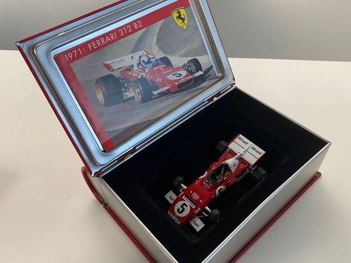 Hot Wheels 1:43 - Modelauto - Ferrari 312B2 #5 4th GP, Hobby en Vrije tijd, Modelauto's | 1:5 tot 1:12