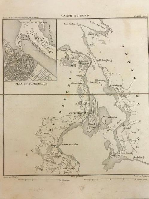 Adolphe Thiers / Dufour; Duvotay; Dyonnet - Atlas de, Boeken, Atlassen en Landkaarten