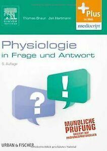 Physiologie in Frage und Antwort: Fragen und Fallge...  Book, Livres, Livres Autre, Envoi