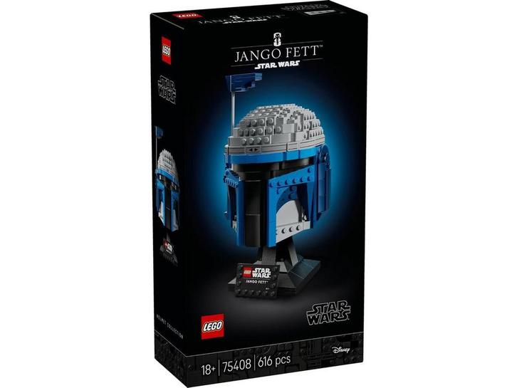 LEGO® Star Wars™ Jango Fett™ Helm - Bouwset voor Volwassenen, Kinderen en Baby's, Speelgoed | Bouwstenen, Zo goed als nieuw, Verzenden