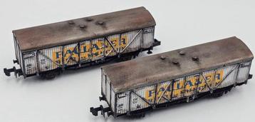 Roco N - 2307C WEATHERED - Wagon de marchandises pour trains