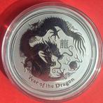 Australië. 2 Dollars 2012 Année du Dragon 2 Oz  (Zonder, Postzegels en Munten