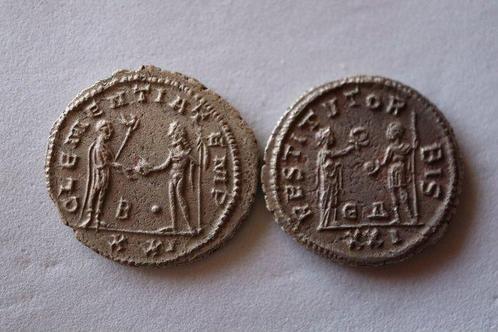 Empire romain. Probus (276-282 apr. J.-C.). Lot 2, Postzegels en Munten, Munten | Europa | Niet-Euromunten