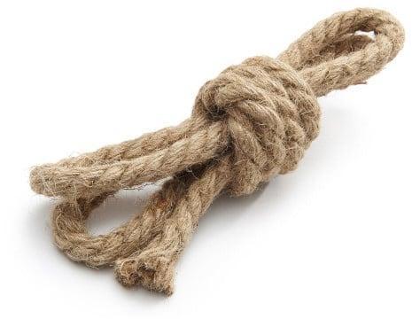 Jute touw Xtra Dik Naturel 10 mm 200 cm kleinverpakking, Hobby en Vrije tijd, Knutselen, Nieuw