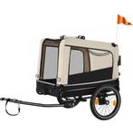 tectake Hondenaanhanger WoofRider - beige, Dieren en Toebehoren, Hondenhokken, Verzenden, Nieuw