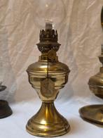 Olielamp - Koper - Art Deco - 42 cm, Antiek en Kunst