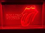 Rolling stones neon bord lamp LED verlichting lichtbak #1, Nieuw, Verzenden