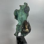 J. Zak (XX-XXI) - Large bronze FISH (48cm), Antiek en Kunst