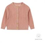 Dirkje - Vestje organic cotton Dusty Pink, Enfants & Bébés, Vêtements de bébé | Taille 86, Ophalen of Verzenden