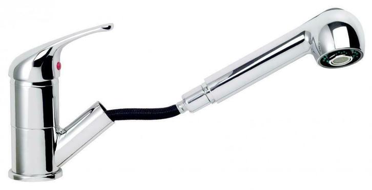 Sanifun Schütte keukenmengkraan Falcon Chroom 2, Doe-het-zelf en Bouw, Sanitair, Kraan, Nieuw, Ophalen of Verzenden