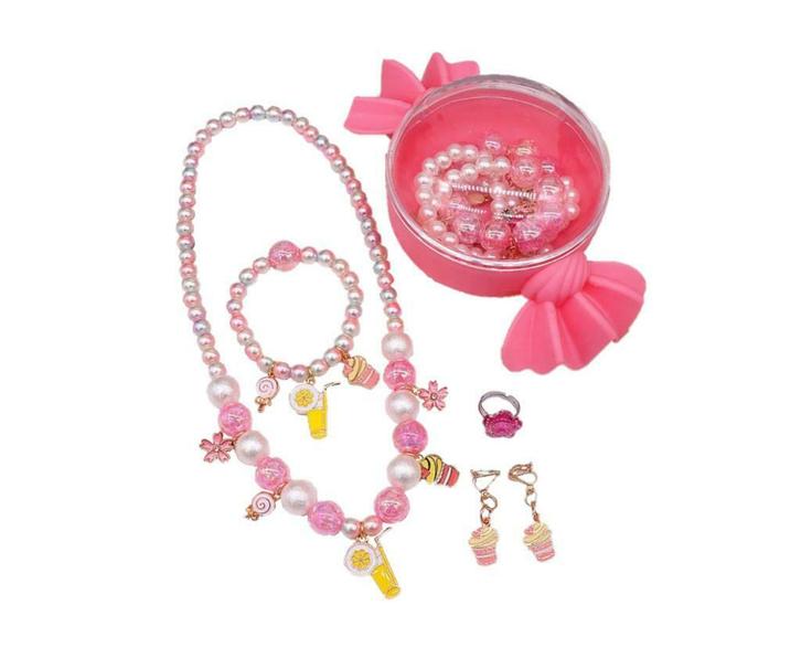 Prinsessenjurk - Juwelen set - Sweets - Kleedje, Kinderen en Baby's, Carnavalskleding en Verkleedspullen, Verzenden