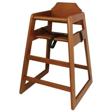 Chaise Haute Pour Enfant - Brun Foncé - 510(L)x510(P)x750(H)