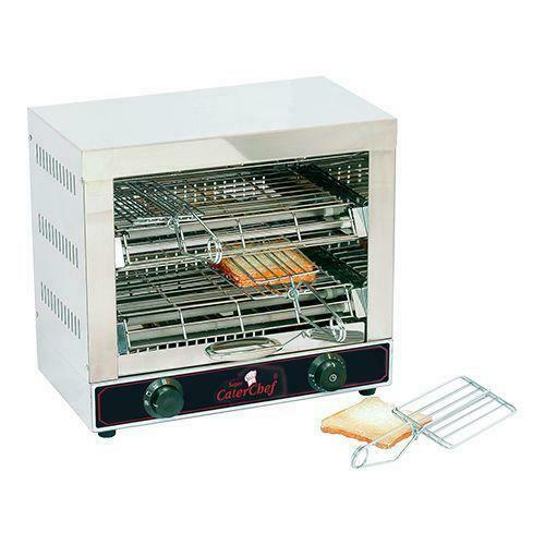 Appareil Croque Monsieur Professionnel - Split INOX avec minuterie