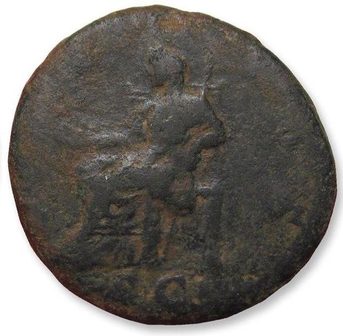 Empire romain. Sabine (Augusta, 128-136 apr. J.-C.). As Rome, Postzegels en Munten, Munten | Europa | Niet-Euromunten