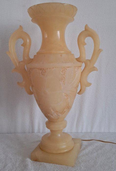 Lampe de table - Albâtre - lampe de table en albâtre, Antiek en Kunst, Curiosa en Brocante