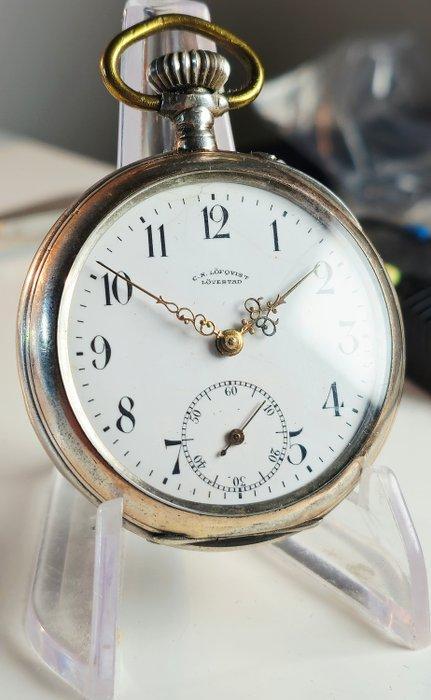 cylinder 10 rubis - C.n. löfQvist lövestad - 5887032 -, Handtassen en Accessoires, Horloges | Heren