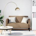vidaXL Loveseat bank cappuccino 110 cm kunstleer, Huis en Inrichting, Zetels | Zetels, Verzenden, Nieuw