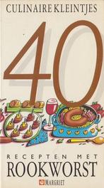 40 recepten met rookworst 9789065904577 Peter Groeneveld, Boeken, Kookboeken, Verzenden, Gelezen, Peter Groeneveld
