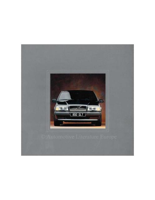 1991 VOLVO 850 GLT BROCHURE NEDERLANDS, Boeken, Auto's | Folders en Tijdschriften