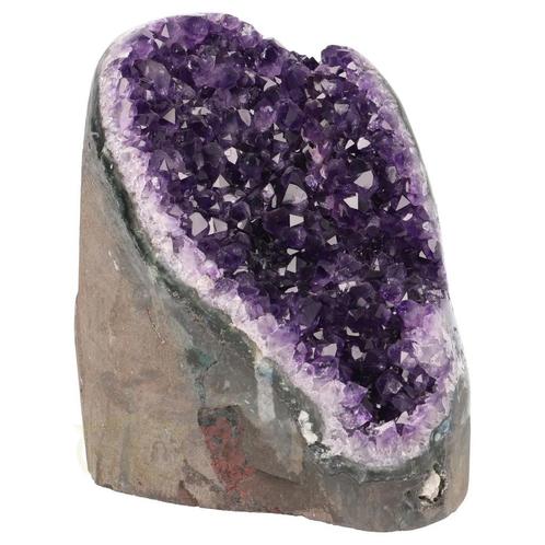 Amethist Cluster Nr 166 - 2586 gram - Kerkje, Handtassen en Accessoires, Edelstenen, Nieuw, Verzenden