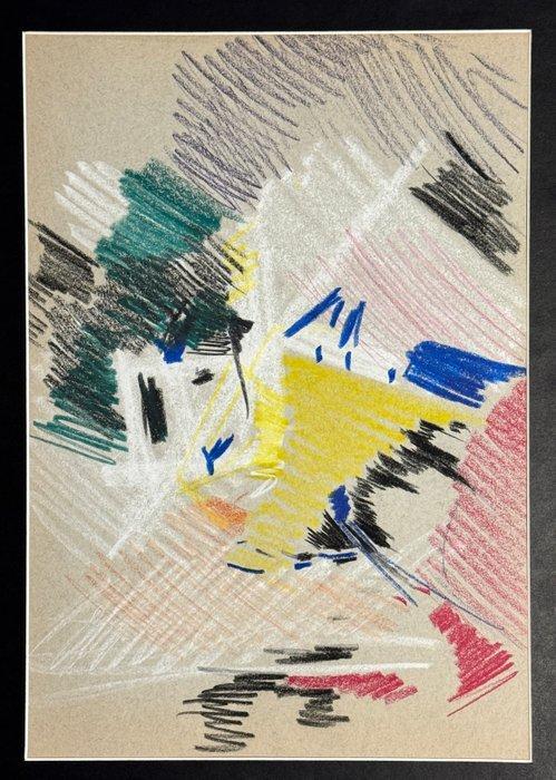 René Mels (1909-1977) - Composition Abstraite vibrante, Antiek en Kunst, Kunst | Designobjecten
