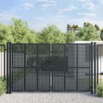 Poort 300x250 cm staal antracietkleurig, Jardin & Terrasse, Portes de jardin, Verzenden