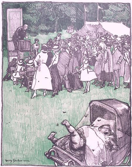 Spotprent over politiek en vrouwenkiesrecht in Nederland, Livres, Journaux & Revues, Envoi